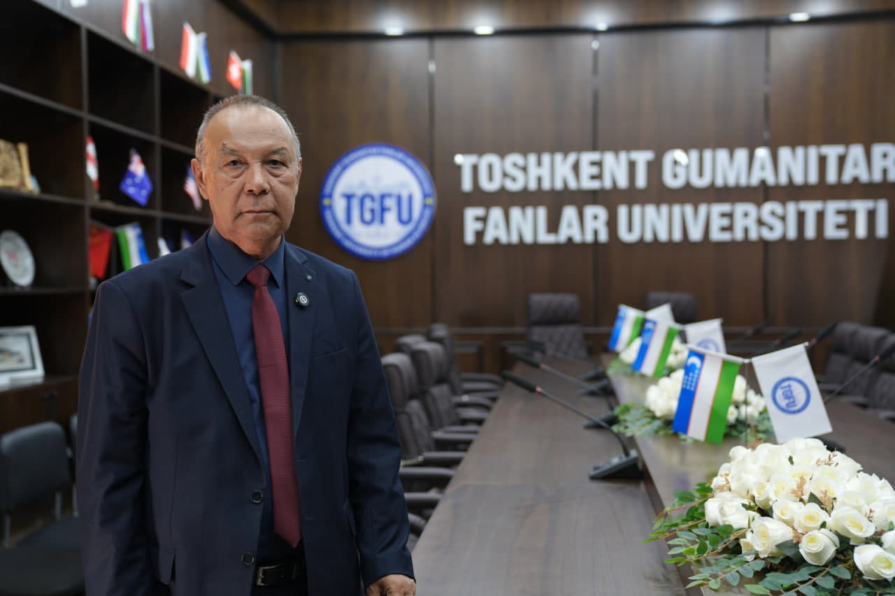 Professor Ibroxim Xabibullayev TGFU majlislar zalida
